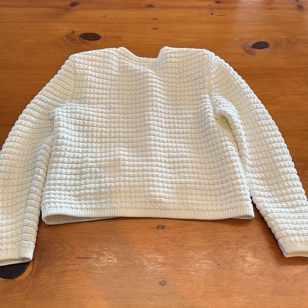 ba&sh Ivory Button-Up Cardigan - Picture 7 of 16